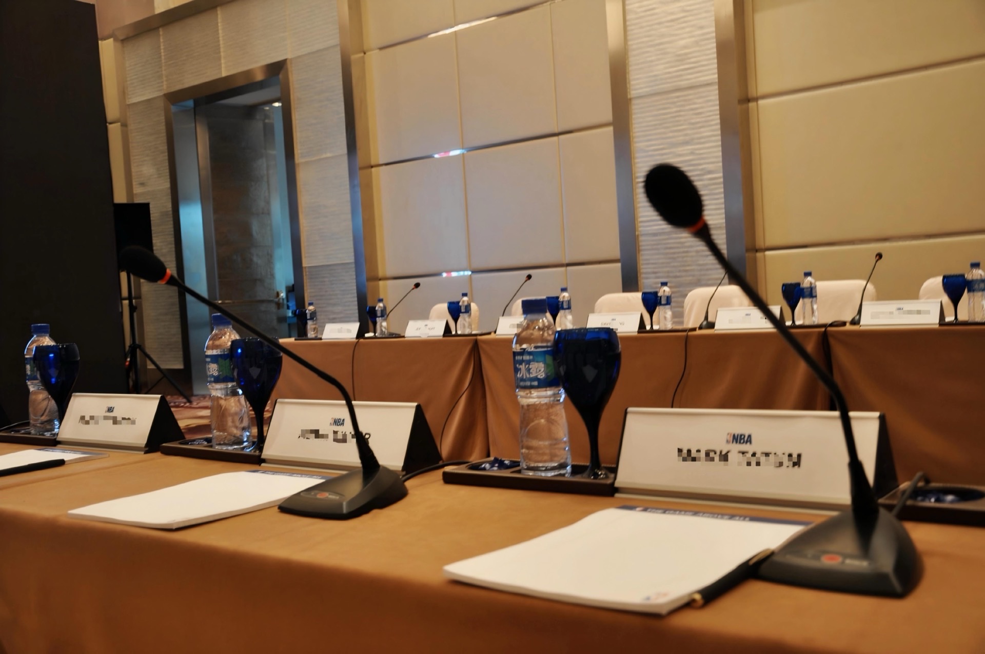 Conference setup